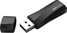 USB mälupulk Silicon Power Blaze B07, USB 3.2, 128GB, must