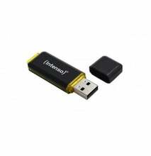 USB mälupulk Intenso High Speed, USB 3.1, 256GB, must/kollane