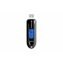 USB mälupulk Transcend JetFlash 790 TS256GJF790K, USB 3.1, 256GB, must/sinine