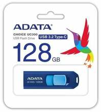 USB mälupulk Adata UC300, USB-C, 128GB, sinine