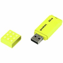 USB mälupulk Goodram UME2, USB 2.0, 64GB, kollane