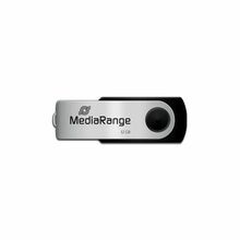 USB mälupulk MediaRange MR911, USB 2.0, 32GB, hõbe/must