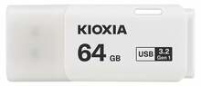 USB mälupulk Kioxia U301 Hayabusa, USB 3.2 Gen 1, 64GB, valge