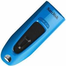 USB mälupulk SanDisk Ultra, USB 3.0, 32GB, sinine