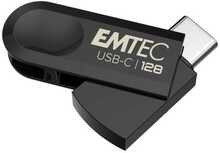 USB mälupulk Emtec C280, USB 3.2, 128GB, must