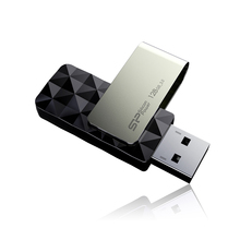 USB mälupulk Silicon Power Blaze B30 SP128GBUF3B30V1K, USB 3.0, 128GB, must