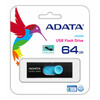 USB mälupulk Adata UV220, USB 2.0, 64GB, must/sinine