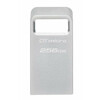 USB mälupulk Kingston DataTraveler micro, USB 3.2, 256GB, hõbe