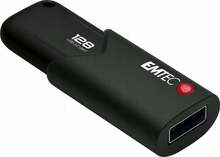 USB mälupulk Emtec B120 Click Secure, USB 3.2, 128GB, must