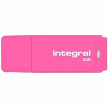 USB mälupulk Integral Neon, USB 2.0, 16GB, roosa