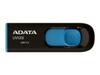 USB mälupulk ADATA UV128 AUV128-32G-RBE, USB 3.0, 32GB, must/sinine