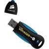 USB mälupulk Corsair Voyager, USB 3.0, 256GB, must/sinine