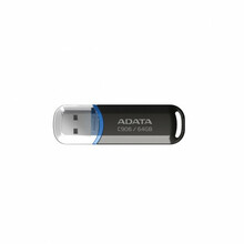 USB mälupulk ADATA C906, USB 2.0, 64GB, must