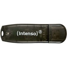 USB mälupulk Intenso 3502470, USB 2.0, 16GB, must