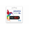USB mälupulk Adata C008, USB 2.0, 16GB, must/punane