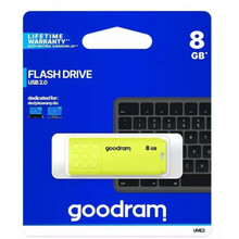 USB mälupulk Goodram UME2, USB 2.0, 8GB, kollane