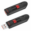 USB mälupulk SanDisk Cruzer Glide SDCZ60-016G-A11, USB 2.0, 32GB, must/punane