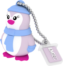 USB mälupulk Emtec M336, USB 2.0, 16GB, Lady Penguin