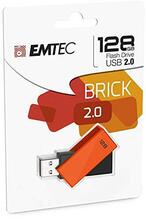 USB mälupulk Emtec C350, USB 2.0, 128GB, oranž