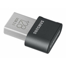 USB mälupulk Samsung FIT Plus MUF-128AB/APC, USB 3.1, 128GB, must/hõbe