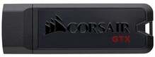 USB mälupulk Corsair Voyager GTX, USB 3.1, 512GB, must