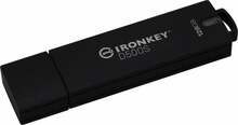 USB mälupulk Kingston IronKey D500S, USB 3.2 Gen 1, 128GB, must