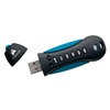 USB mälupulk Corsair Padlock 256GB, USB 3.0, must-sinine
