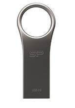 USB mälupulk Silicon Power Jewel J80, USB 3.2, 128GB, titaan