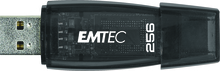 USB mälupulk Emtec C410, USB 3.2, 256GB, must