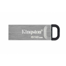 USB mälupulk Kingston DataTraveler Kyson DTKN/512GB, USB 3.2 Gen 1, 512GB, hõbe