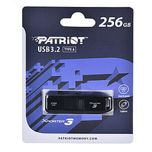 USB mälupulk Patriot Xporter 3, USB 3.2, 256GB, must