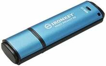 USB mälupulk Kingston IronKey Vault Privacy 50 IKVP50, USB 3.2, 128GB, sinine