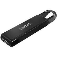 USB mälupulk SanDisk Ultra SDCZ460-256G-G46, USB Type-C, 256GB, must