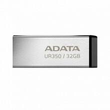 USB mälupulk Adata UR350, USB 3.2 Gen 1, 32GB, must