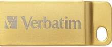 USB mälupulk Verbatim Metal Executive, USB 3.2, 16GB, kuldne
