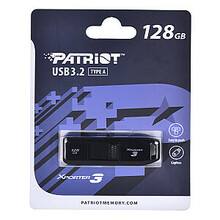 USB mälupulk Patriot Xporter 3, USB 3.2, 128GB, must