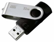 USB mälupulk Goodram UTS2, USB 2.0, 32GB, must