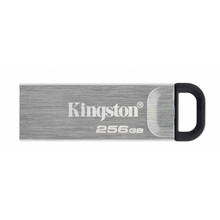 USB mälupulk Kingston DataTraveler Kyson DTKN/256GB, USB 3.2 Gen 1, 256GB, hõbe