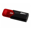 USB mälupulk Emtec B110 Click Easy, USB 3.2, 256GB, punane/must