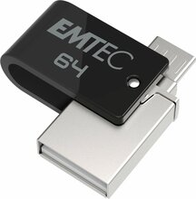 USB mälupulk Emtec Mobile & Go T260, USB 2.0, 64GB