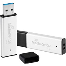 USB mälupulk MediaRange MR1901, USB 3.2, 64GB, alumiinium