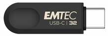 USB mälupulk Emtec C280, USB 3.2, 32GB, must