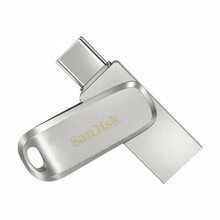USB mälupulk SanDisk Ultra Dual Drive Luxe SDDDC4-032G-G46, USB 3.1, 32GB, hõbe