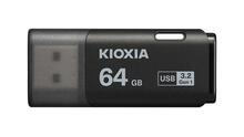 USB mälupulk Kioxia TransMemory U301, USB 3.2 Gen 1, 64GB, must/valge