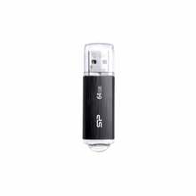 USB mälupulk Silicon Power Ultima U02, USB 2.0, 64GB, must