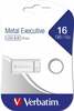 USB mälupulk Verbatim Metal Executive, USB 2.0, 16GB, hõbe