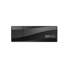 USB mälupulk Silicon Power Blaze B07, USB 3.2 Gen 1, 64GB, must