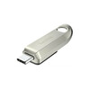 USB mälupulk SanDisk Ultra Luxe SDCZ75-128G-G46, USB-C, 128GB, hõbe
