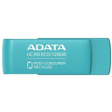 USB mälupulk ADATA UC310 ECO, USB 3.2 Gen 1, 128GB, roheline