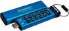 USB mälupulk Kingston IronKey Keypad 200C IKKP200C/512GB, USB-C 3.2 Gen 1, 512GB, sinine